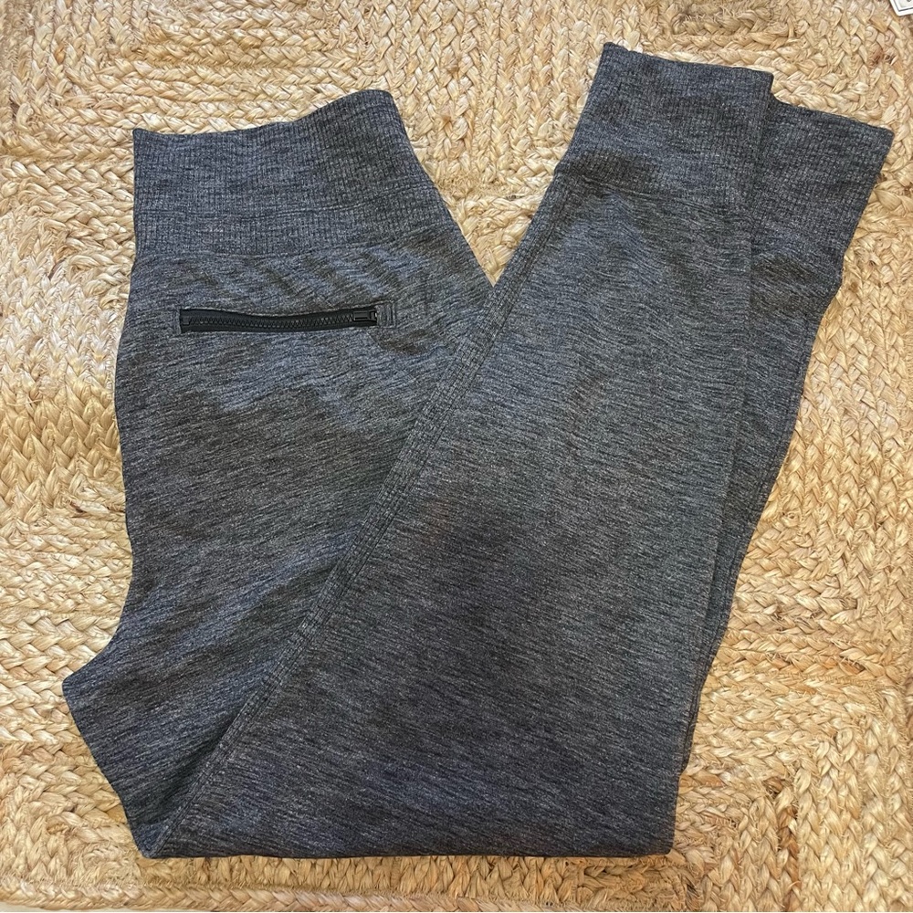 Athleta Slim Tapered Crop Jogger Pants Grey size S